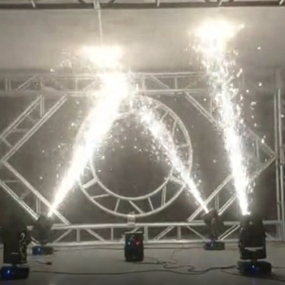 Indoor Moving Head Cold Fireworks Spark Machine Wedding Stage Cold Sparkle Machine