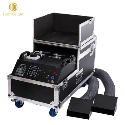 70SQM Covered Area 2000W 3000W Smoke Machine Water Base Low Dual Output Ground Fog Machine for Wedding Party