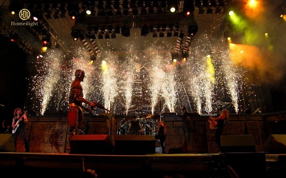 100V 220V Stage Sparklers Machine DJ Party Moving Head Spark Stage Effect Machine
