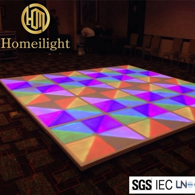 RGB DMX512 1*1m Dance Floor for Wedding Party Catwalk Stage Show DJ Disco