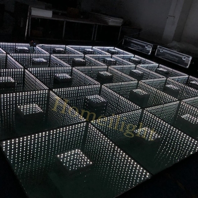 LED Light Source Double Tunnel Dance Floor for Big Events Wedding Stage Club Show