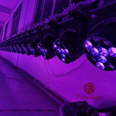 12*40W LED RGBW 4in1 Zoom Beam Moving Lights for Club Bar High Power Wash Lights