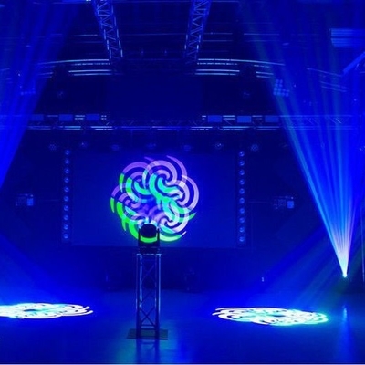 Rotation Gobo Wheel Spotlights 100W Beam Lights for Party Disco Mini Moving Head