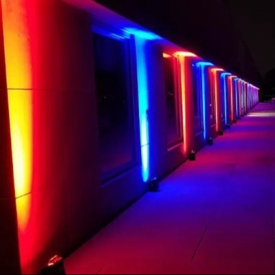Wireless LED Par Light DMX 512  6*18w RGBWAUV 6IN1 LED Projection Light