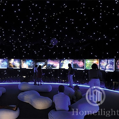 Custom Church Wedding Backdrop LED Star Curtain Lights with Working Temperature -22 85C
