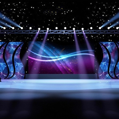 White Led Twinkling Star Curtain for Fireproof Nightclub Party Light Show Wedding Events