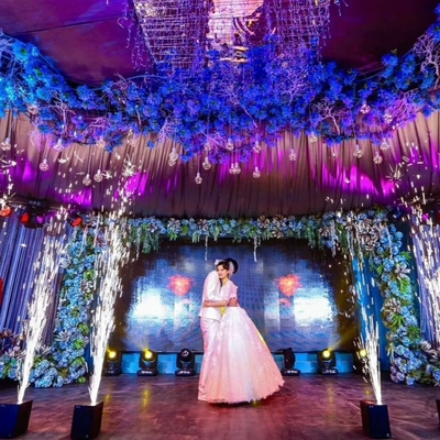 600W Cold Firework Spark Sparle Machine for Weddings and Fireworks Customized