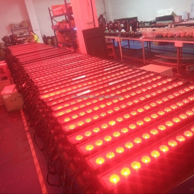 18pcs 18W RGBWA UV 6in1 LED Wall Washer Waterproof Stage Bar for AC90-240V/DC12-24V