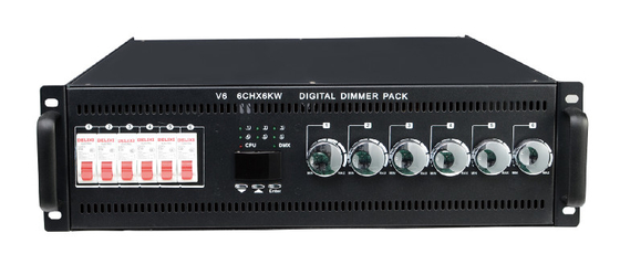 stage lighting stage effect equipment 6-way digital dimming silicon box power supply