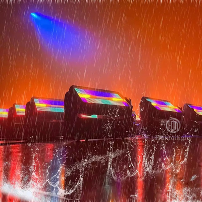480pcs RGB 3in1 Leds 144pcs White Color Dmx512 Waterproof Party Strobe Light