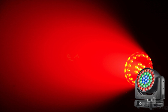Most Popular 37x15W Zoom Moving Head Light 37pcs Night Club Beam Wash Light