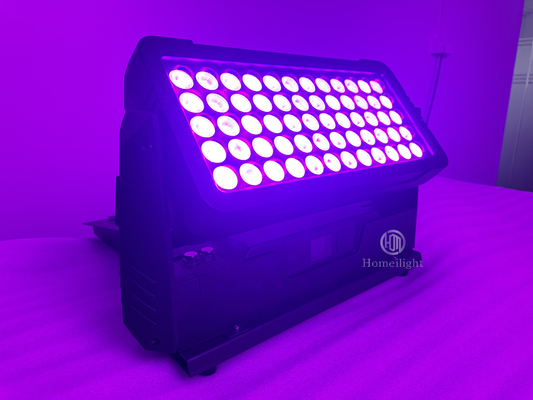 China Factory 60X12W City Colot Outdoor Waterproof RGBW 4in1 LED City Color Light LED Flood Light