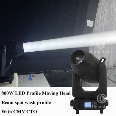 800W LED Theater Moving Head Light CTO CMY LED Beam Spot Wash Framing Moving Head Light