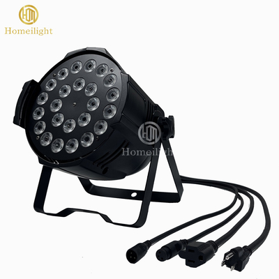 LED Wash Par Can Light Rgbw 4in1 Dmx Strobe Wash Led Par Lights 24pcs 12W Led Par Light
