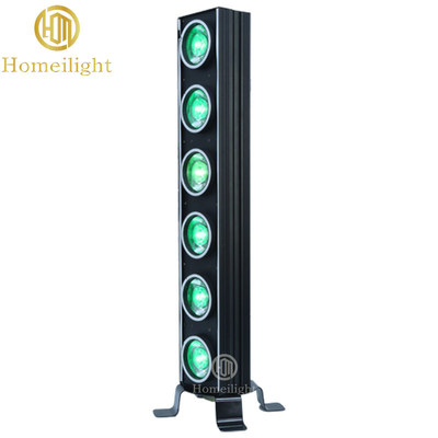 Homei 6x50W LED Matrix Backlight 6 Eyes 50W Strobe Beam Pixel Bar Light for Night Club