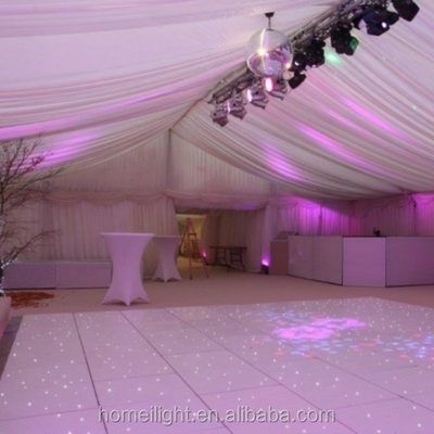 Blanco 60*60cm Acrilico Starlit Pista de Baile para la Fiesta de Boda Consumo 5W