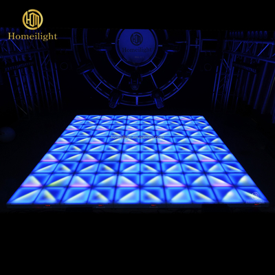 Projection Lights 60*60cm Acrylic LED Dance Floor for Outdoor Bar Pista de Baile