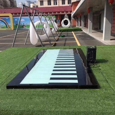 Interactive Outdoor Dance Floor with RGB Piano LED Lights and IP67 Waterproof Function