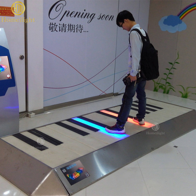 Interactive Outdoor Dance Floor with RGB Piano LED Lights and IP67 Waterproof Function