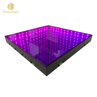 Toughened Glass LED Dance Floor with 50000 Hours Working Lifetime and Portable Design