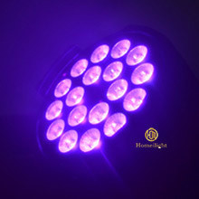 18pcs*10w LED Par Light Portable DMX512 Sound Active RGWB 4in1 Stage Light for Wedding Party