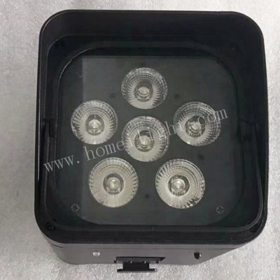 Illuminate Your Wedding Stage with 6*18 W Wireless DMX Battery Powered LED Par Light