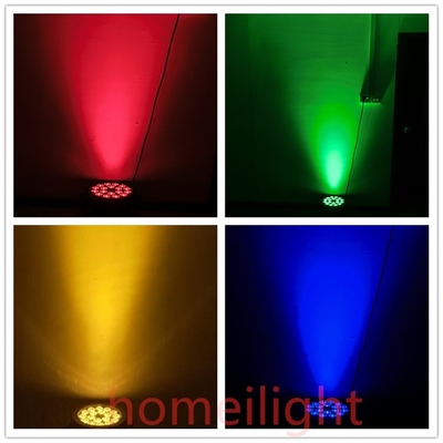 LED Light Source 4in1 18pcs 12W DJ Equipment Par Lights for Church Projection