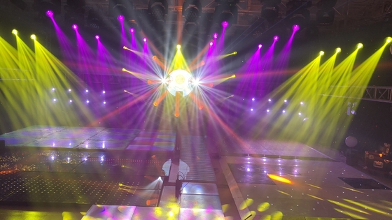 LED Stage Lights 200W BSW Moving Head Light Beam For Church Party
