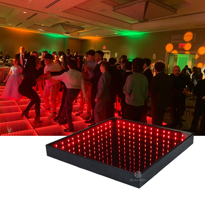 Popular wedding disco party abyss 3D mirror dance floor portable dancing tiles 3D dancefloor