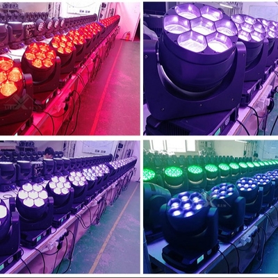 7*40W LED Zoom Beam Wash Moving Head Light for Bar Night Club Event Church Castle