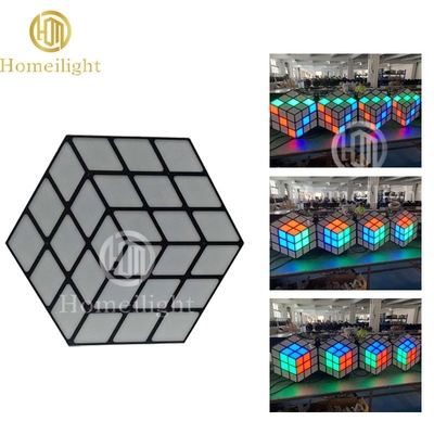 RGB Full Color LED 3D Magic Cube Wall Light for Stage and Club Disco Lighting