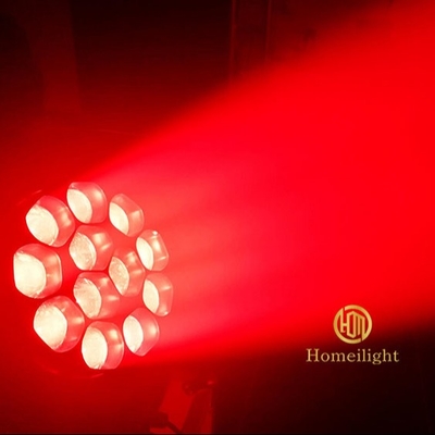 Homeilight 12*40W RGBW Zoom Beam Led Moving Head Light Wash Stage Light For Church